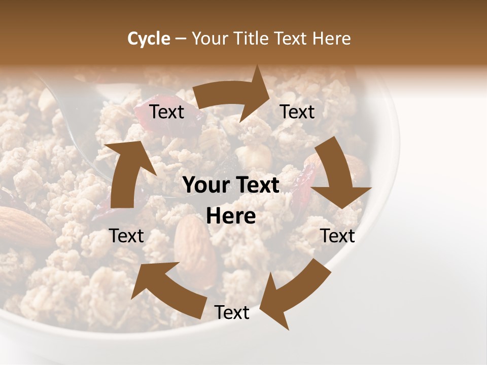 Lifestyle Eat Closeup PowerPoint Template