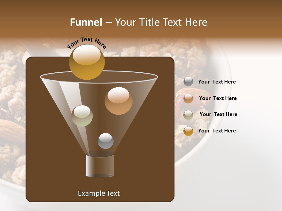 Lifestyle Eat Closeup PowerPoint Template