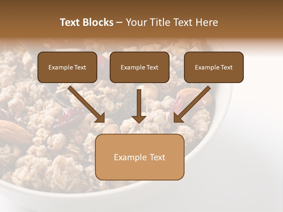 Lifestyle Eat Closeup PowerPoint Template
