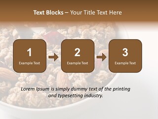 Lifestyle Eat Closeup PowerPoint Template