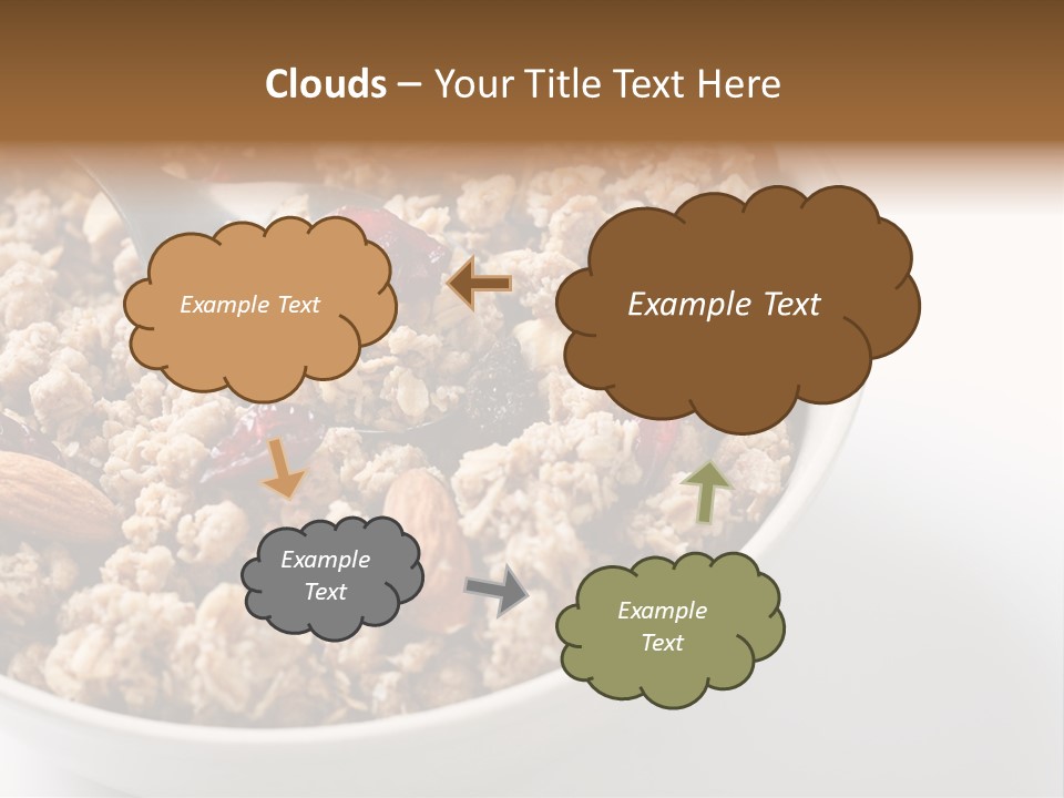 Lifestyle Eat Closeup PowerPoint Template