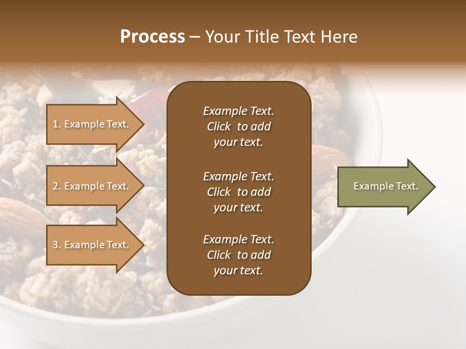 Lifestyle Eat Closeup PowerPoint Template