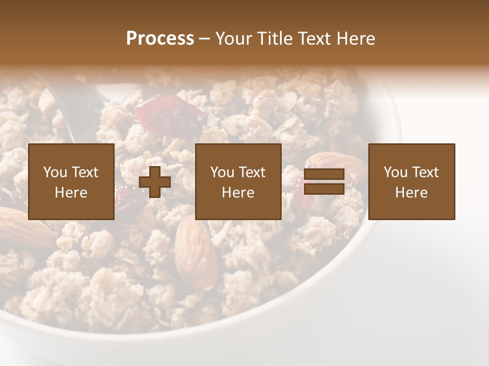 Lifestyle Eat Closeup PowerPoint Template