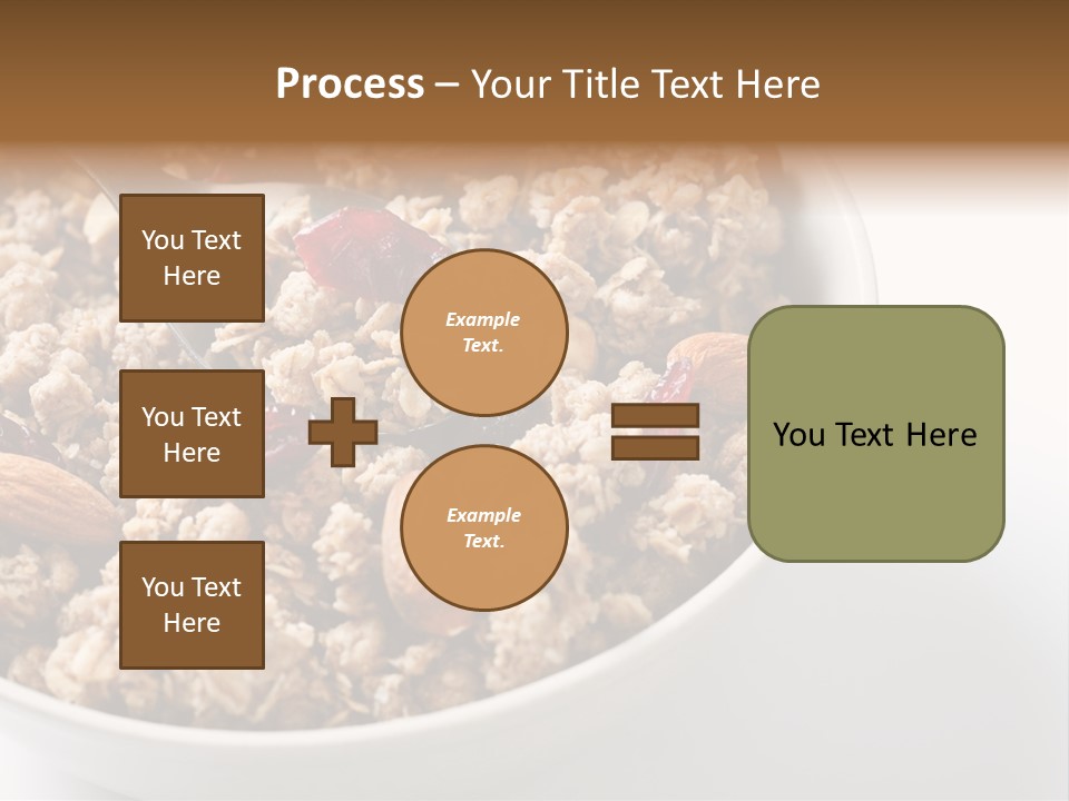 Lifestyle Eat Closeup PowerPoint Template