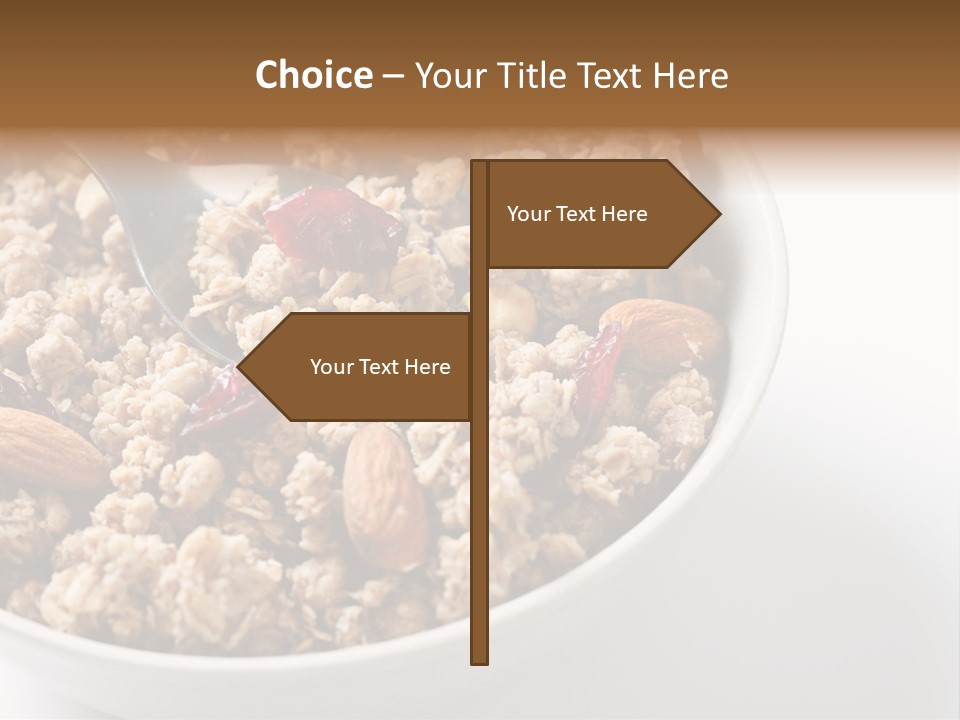Lifestyle Eat Closeup PowerPoint Template