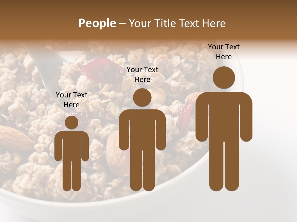 Lifestyle Eat Closeup PowerPoint Template