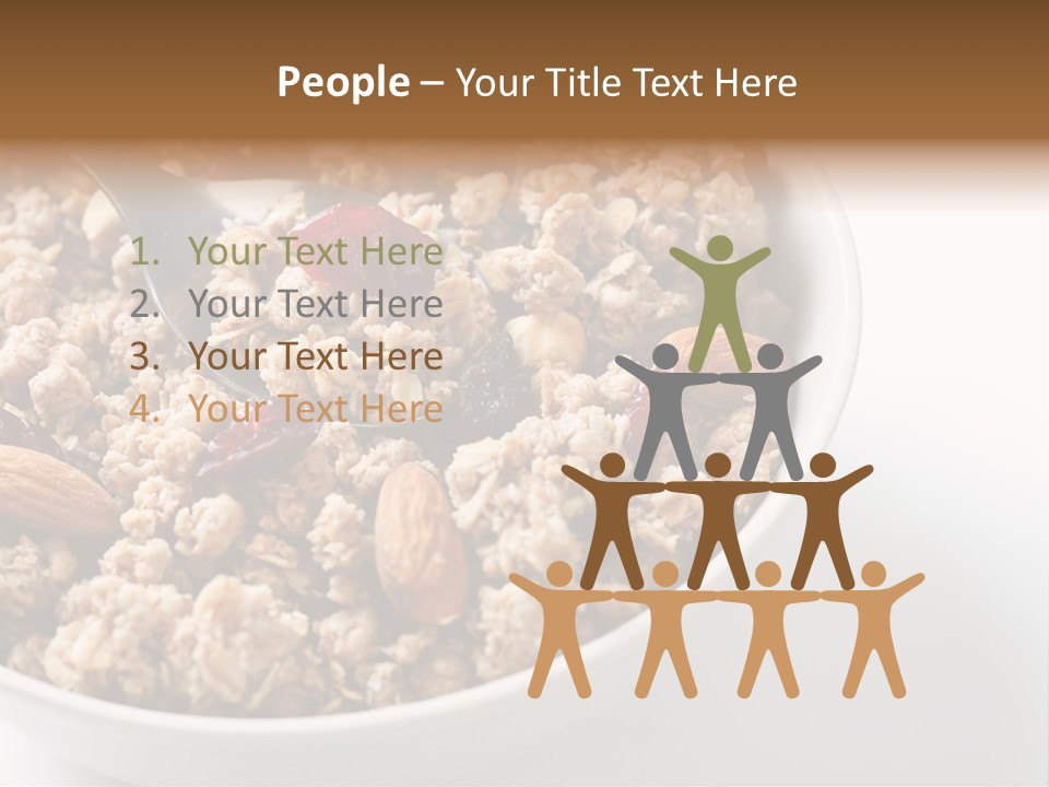 Lifestyle Eat Closeup PowerPoint Template