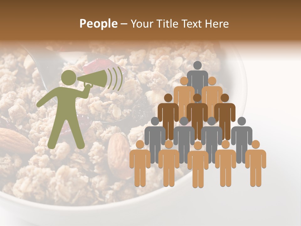 Lifestyle Eat Closeup PowerPoint Template