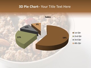 Lifestyle Eat Closeup PowerPoint Template