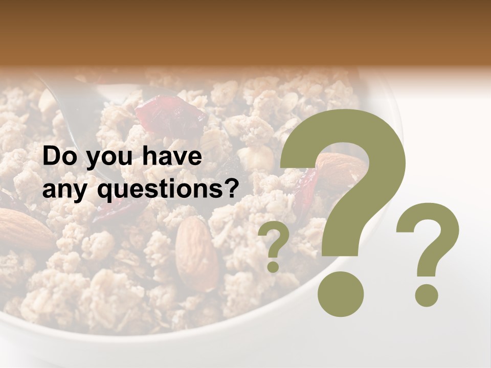 Lifestyle Eat Closeup PowerPoint Template