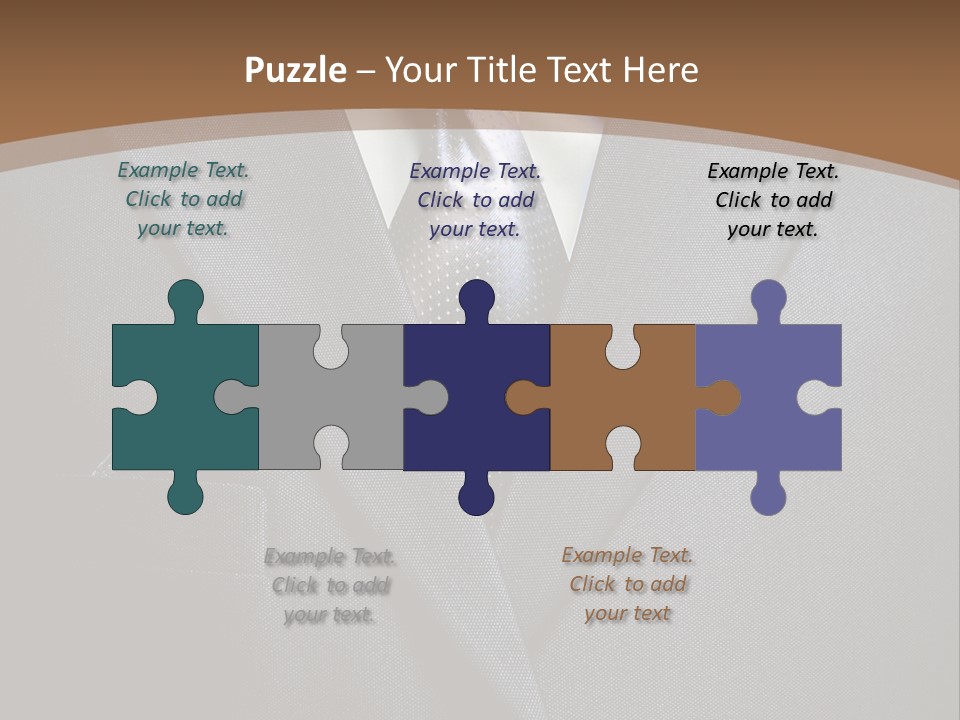 Classic Modern Pattern PowerPoint Template