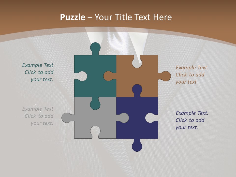 Classic Modern Pattern PowerPoint Template