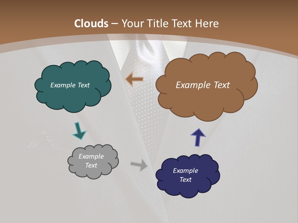 Classic Modern Pattern PowerPoint Template