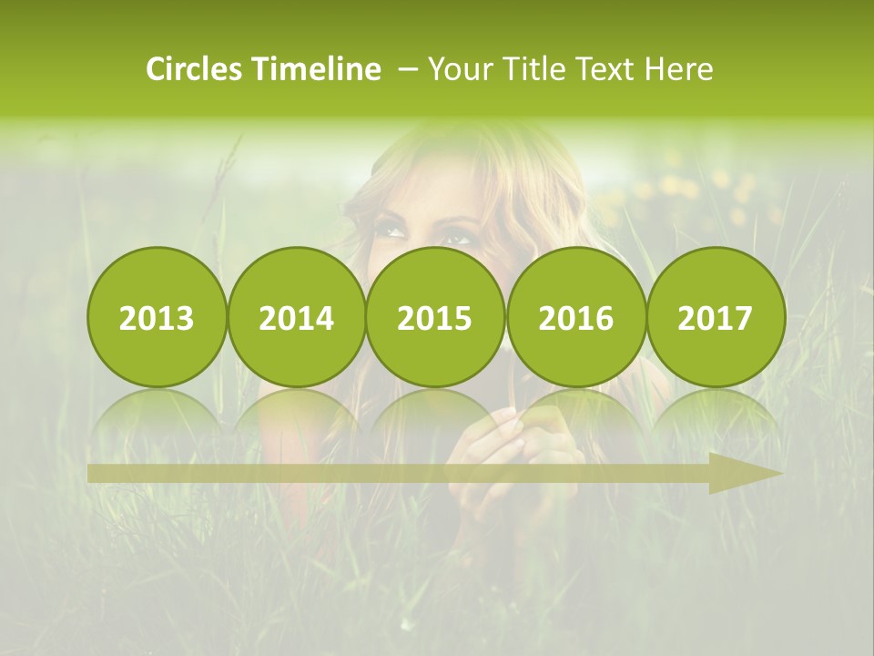 Hair Lips Natural PowerPoint Template