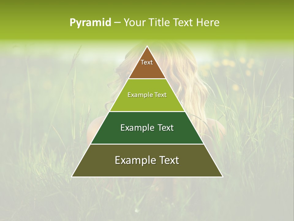 Hair Lips Natural PowerPoint Template