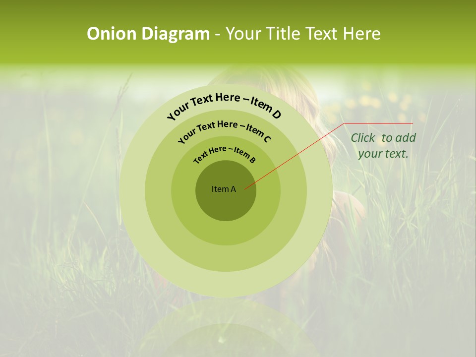 Hair Lips Natural PowerPoint Template