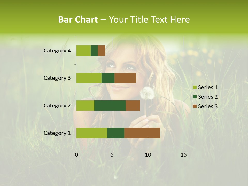 Hair Lips Natural PowerPoint Template