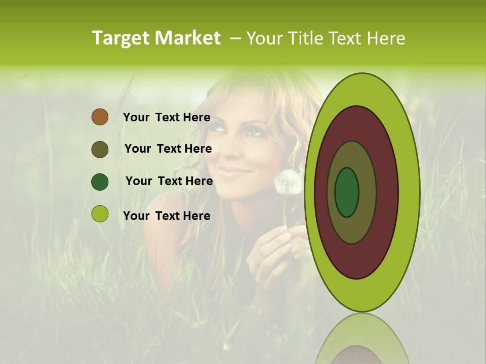 Hair Lips Natural PowerPoint Template