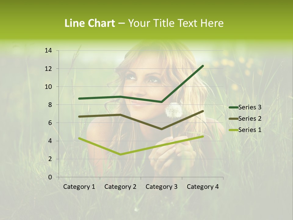 Hair Lips Natural PowerPoint Template
