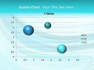 Futuristic Aqua Abstract PowerPoint Template