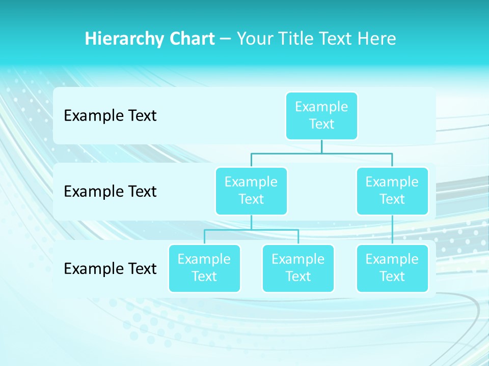 Futuristic Aqua Abstract PowerPoint Template