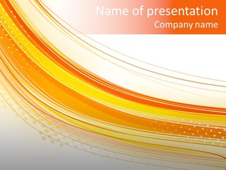 Design Modern Wave PowerPoint Template