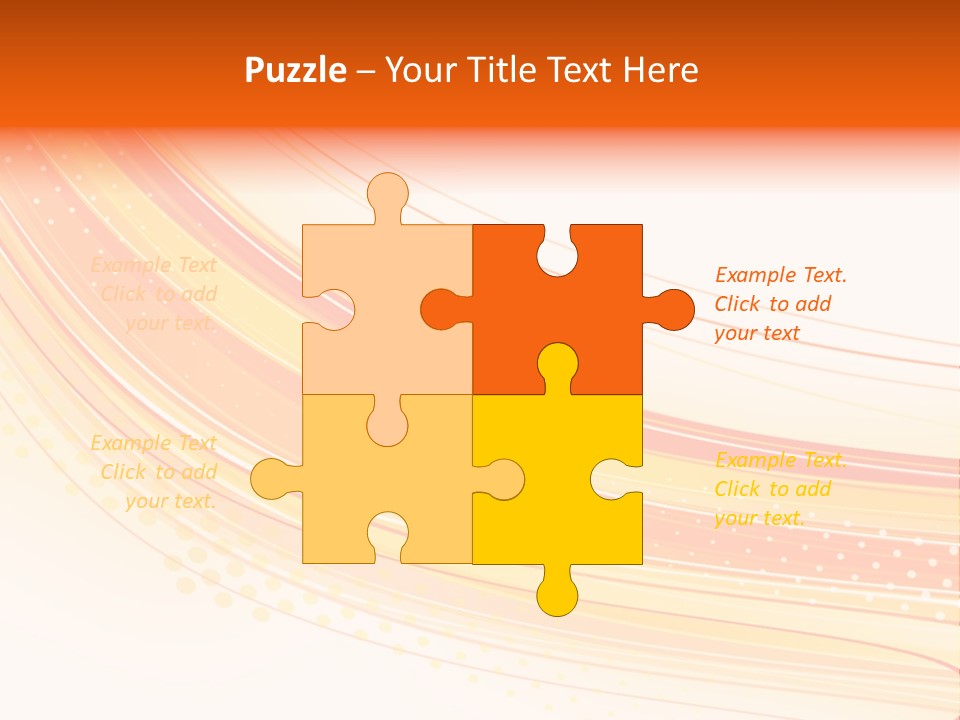 Design Modern Wave PowerPoint Template