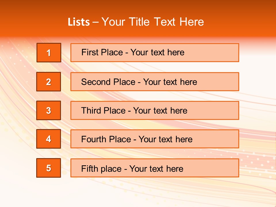 Design Modern Wave PowerPoint Template