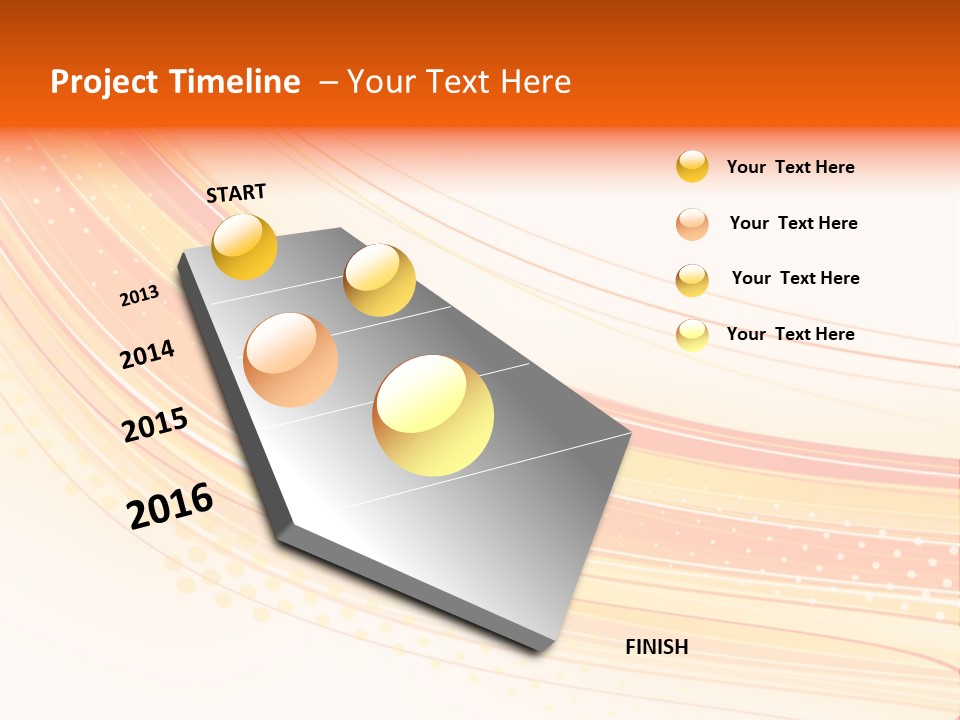 Design Modern Wave PowerPoint Template