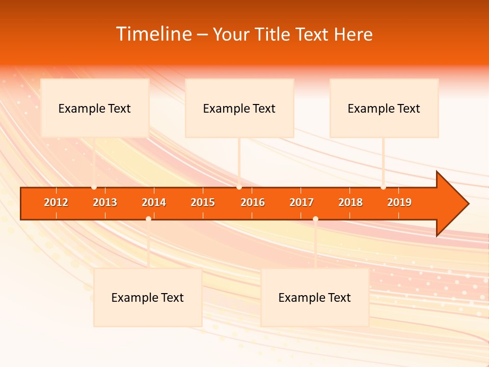 Design Modern Wave PowerPoint Template