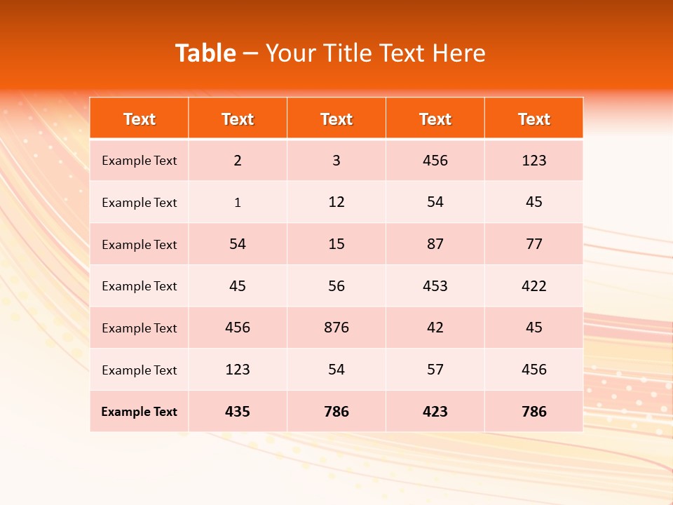Design Modern Wave PowerPoint Template