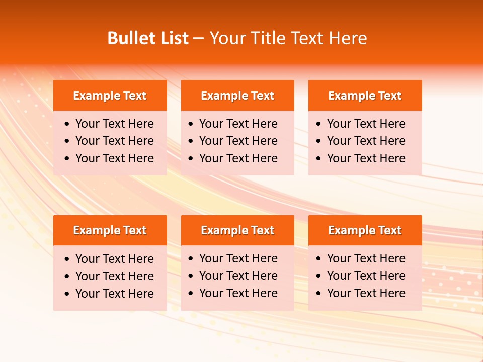 Design Modern Wave PowerPoint Template