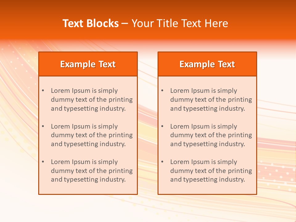 Design Modern Wave PowerPoint Template