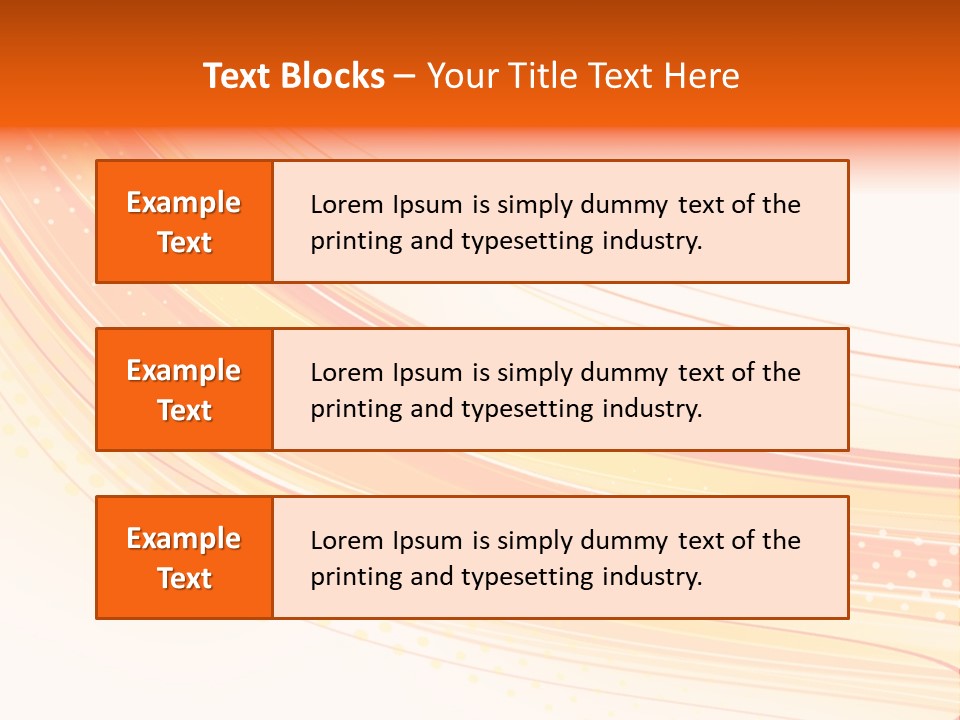 Design Modern Wave PowerPoint Template