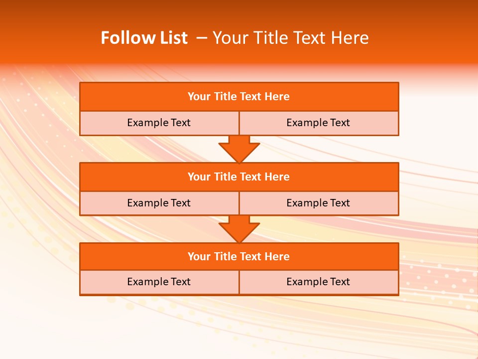 Design Modern Wave PowerPoint Template
