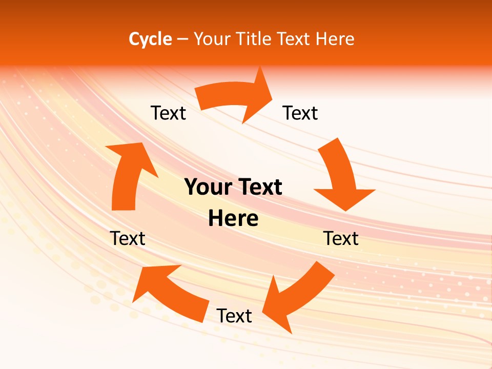Design Modern Wave PowerPoint Template