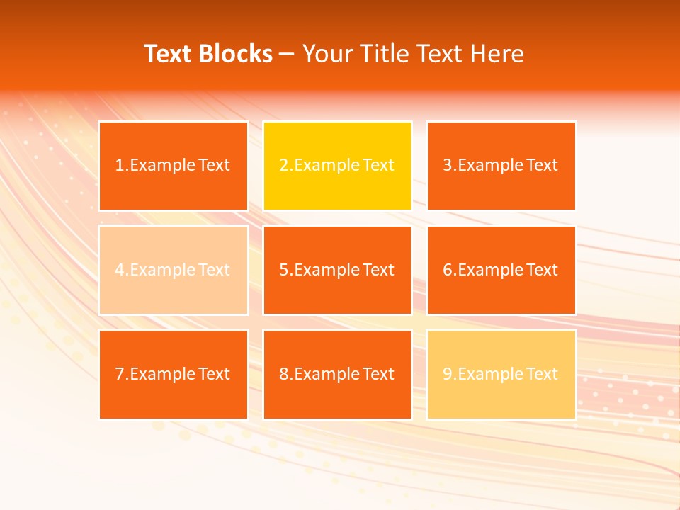 Design Modern Wave PowerPoint Template