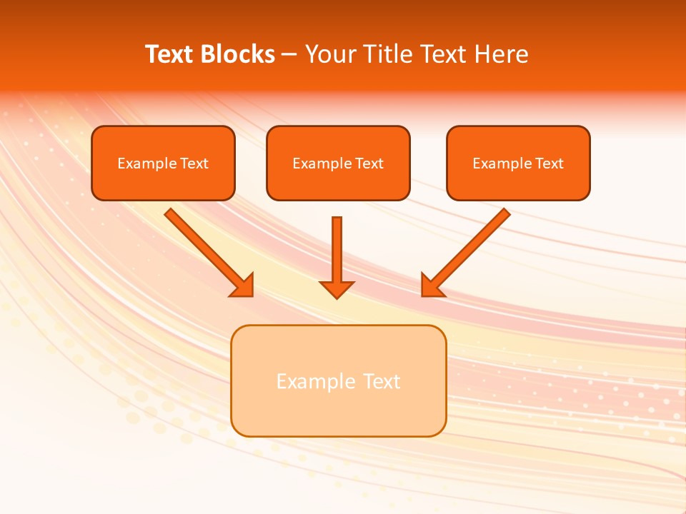 Design Modern Wave PowerPoint Template