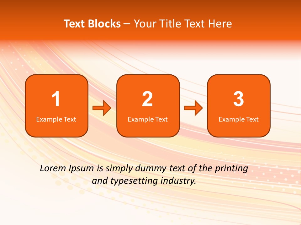 Design Modern Wave PowerPoint Template