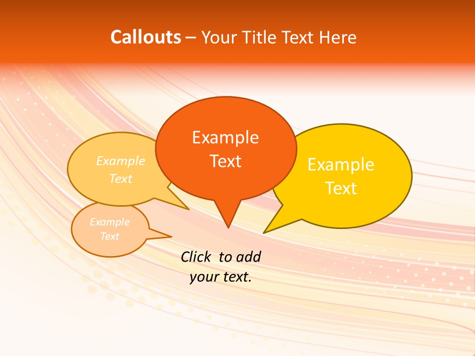 Design Modern Wave PowerPoint Template