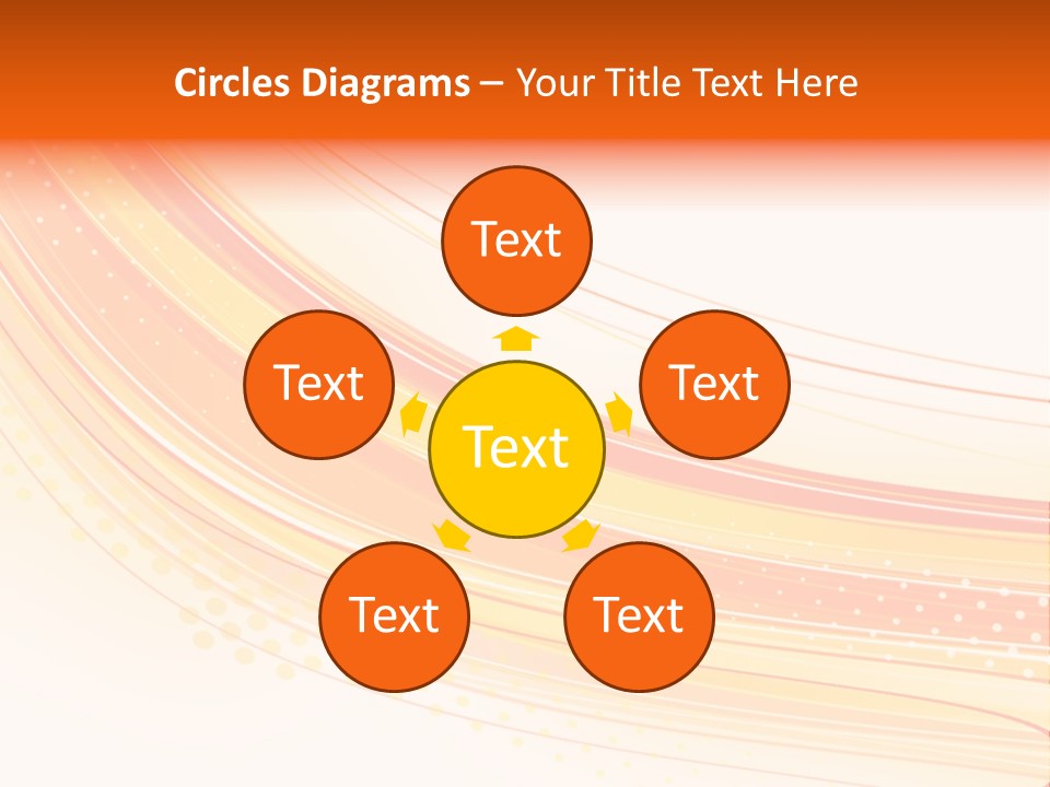 Design Modern Wave PowerPoint Template