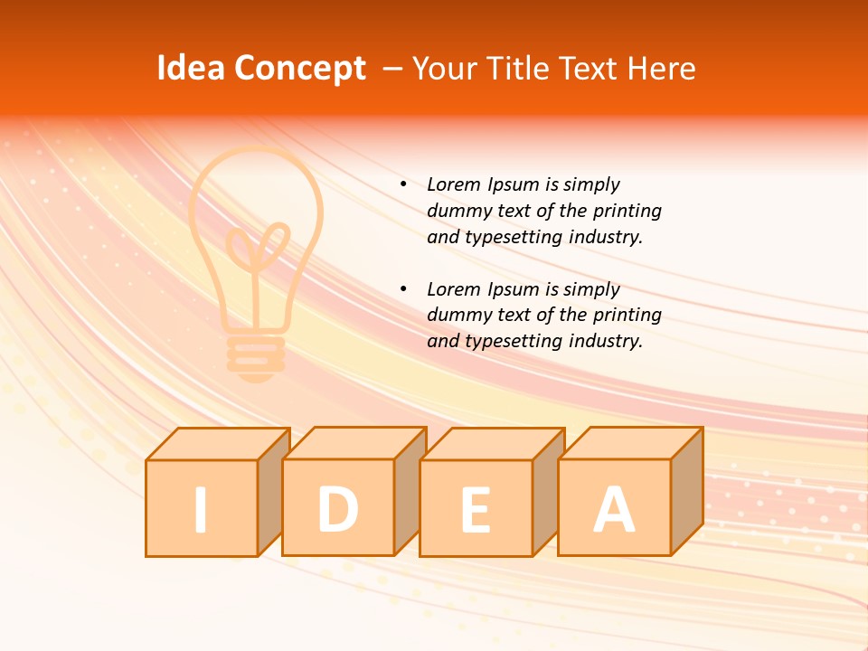 Design Modern Wave PowerPoint Template