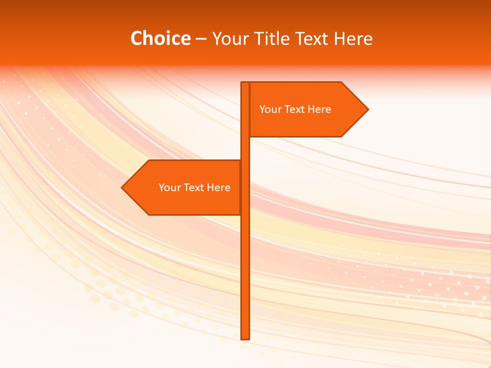 Design Modern Wave PowerPoint Template