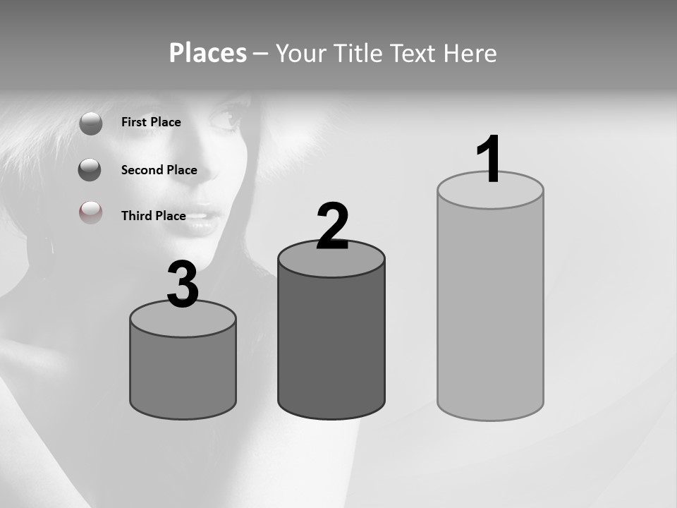 Fur Look Sensuality PowerPoint Template