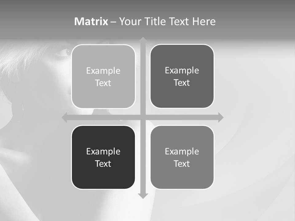 Fur Look Sensuality PowerPoint Template