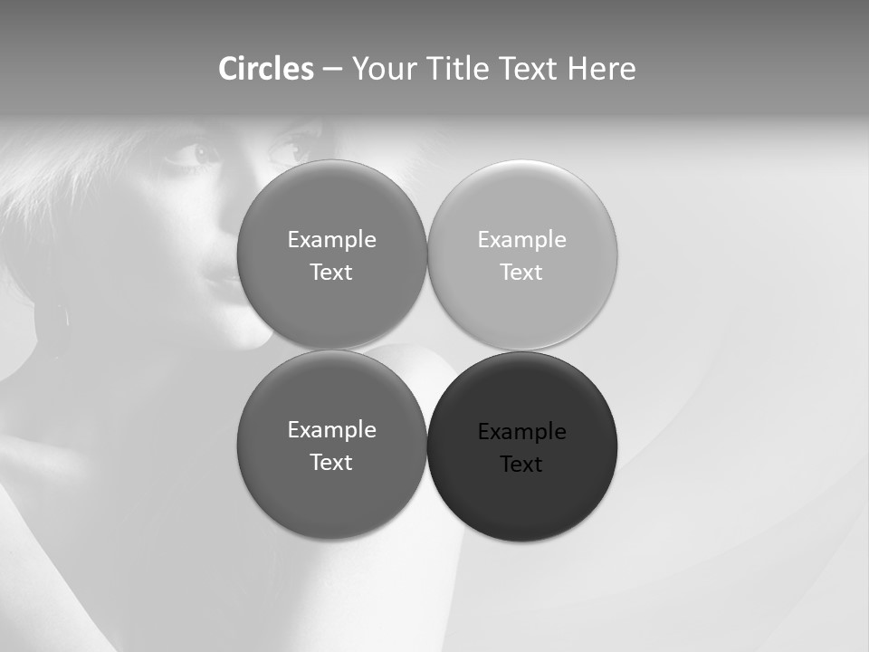 Fur Look Sensuality PowerPoint Template