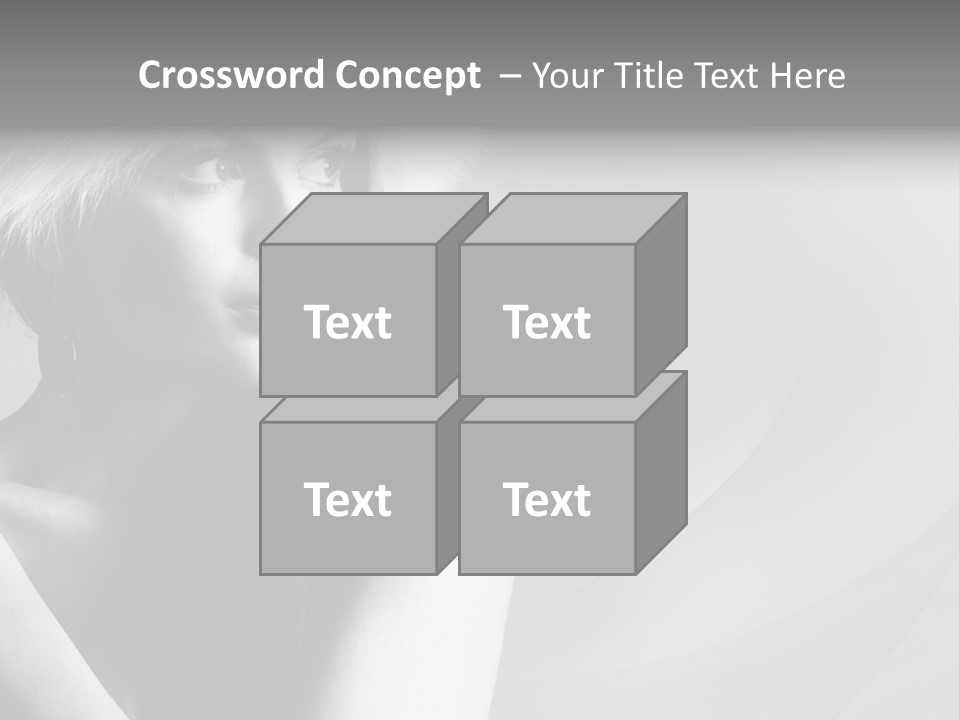 Fur Look Sensuality PowerPoint Template