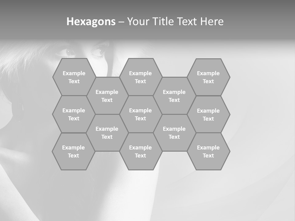 Fur Look Sensuality PowerPoint Template