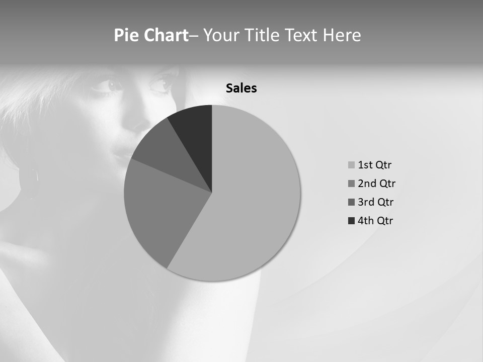 Fur Look Sensuality PowerPoint Template