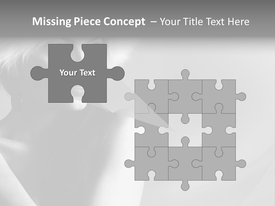 Fur Look Sensuality PowerPoint Template